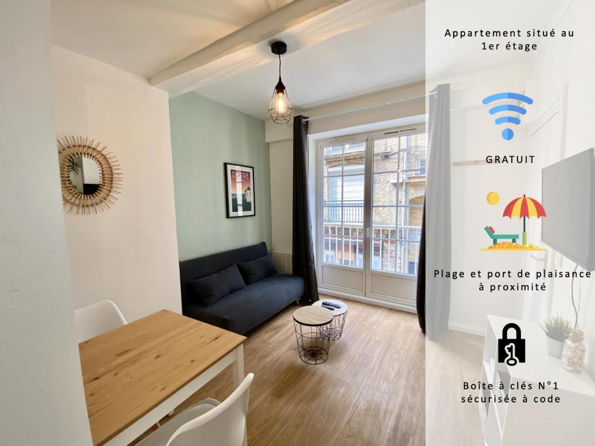 Appartamento La Coquille - Centre Historique Parking Gratuit Dieppe Esterno foto